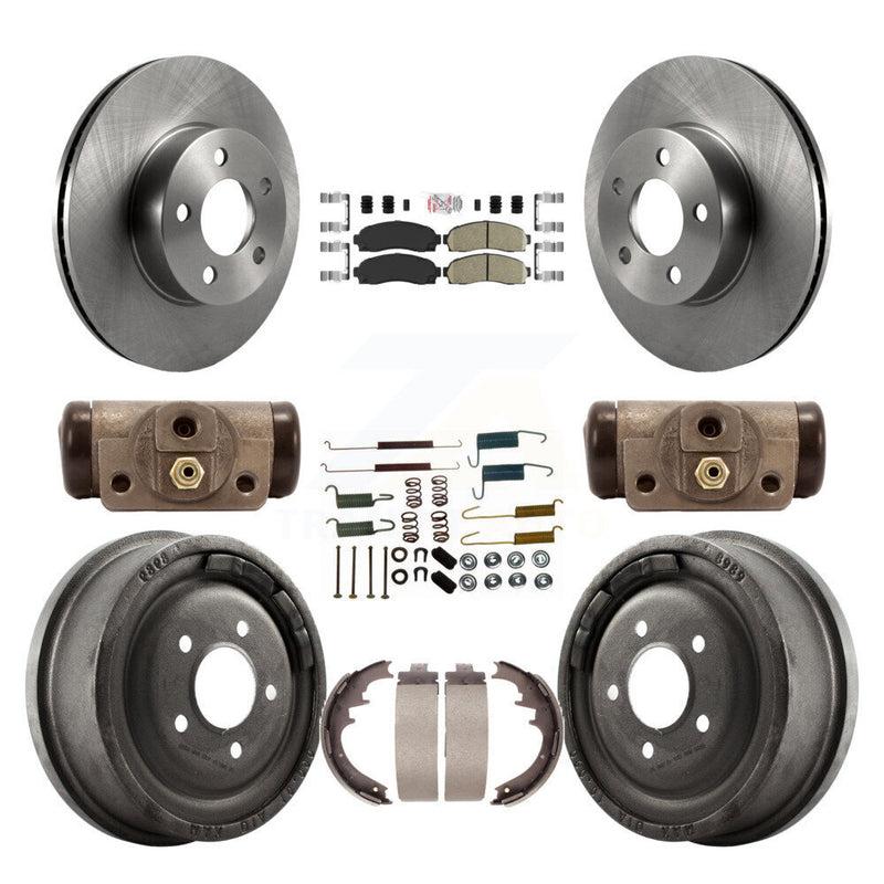 Transit Auto K8A-105495 Disc Brake Kit for 2004-2010 Mazda B4000, Ford Ranger - Front and Rear product image
