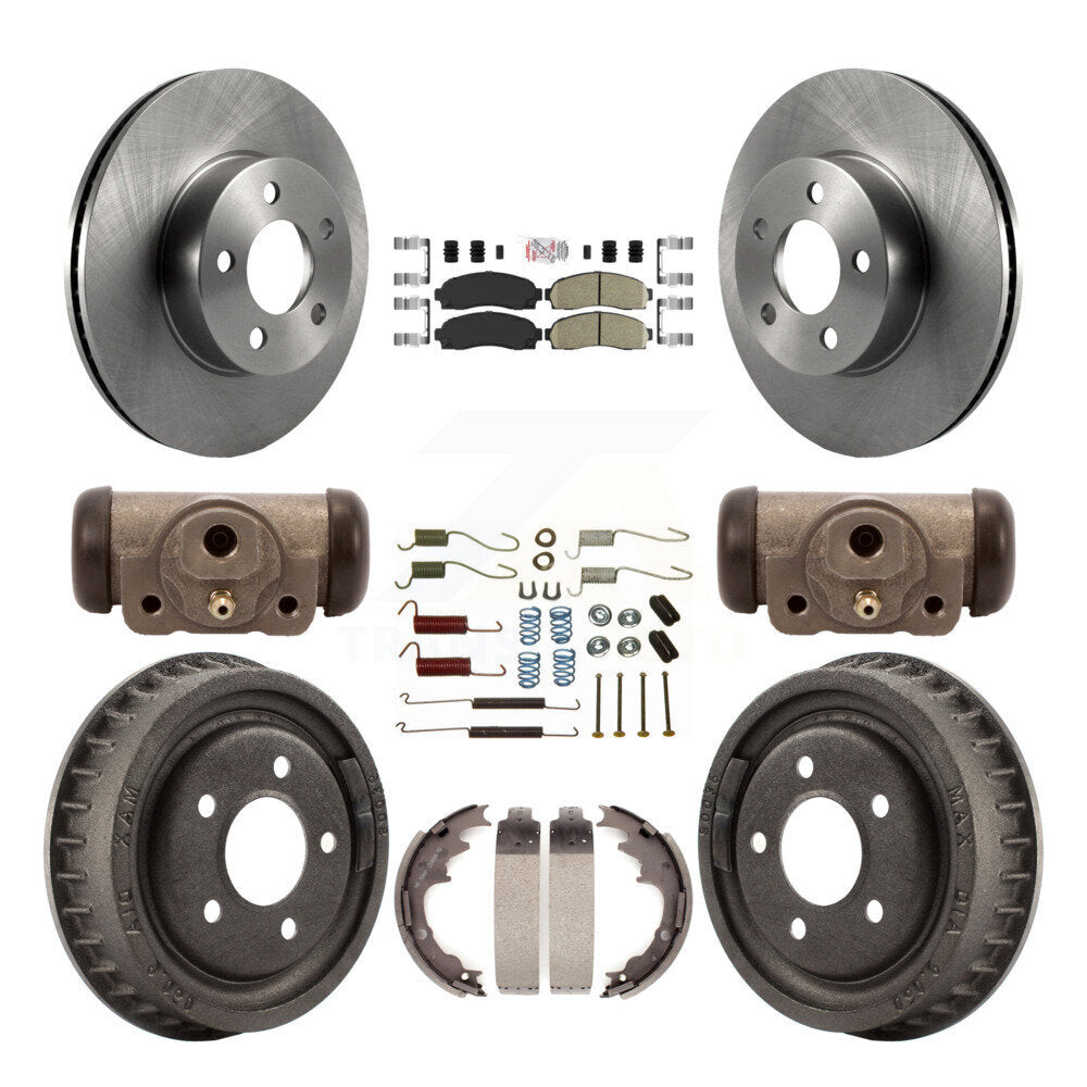 Transit Auto K8A-105497 Disc Brake Kit for 2004-2009 Mazda B4000, Ford Ranger - Front and Rear product image
