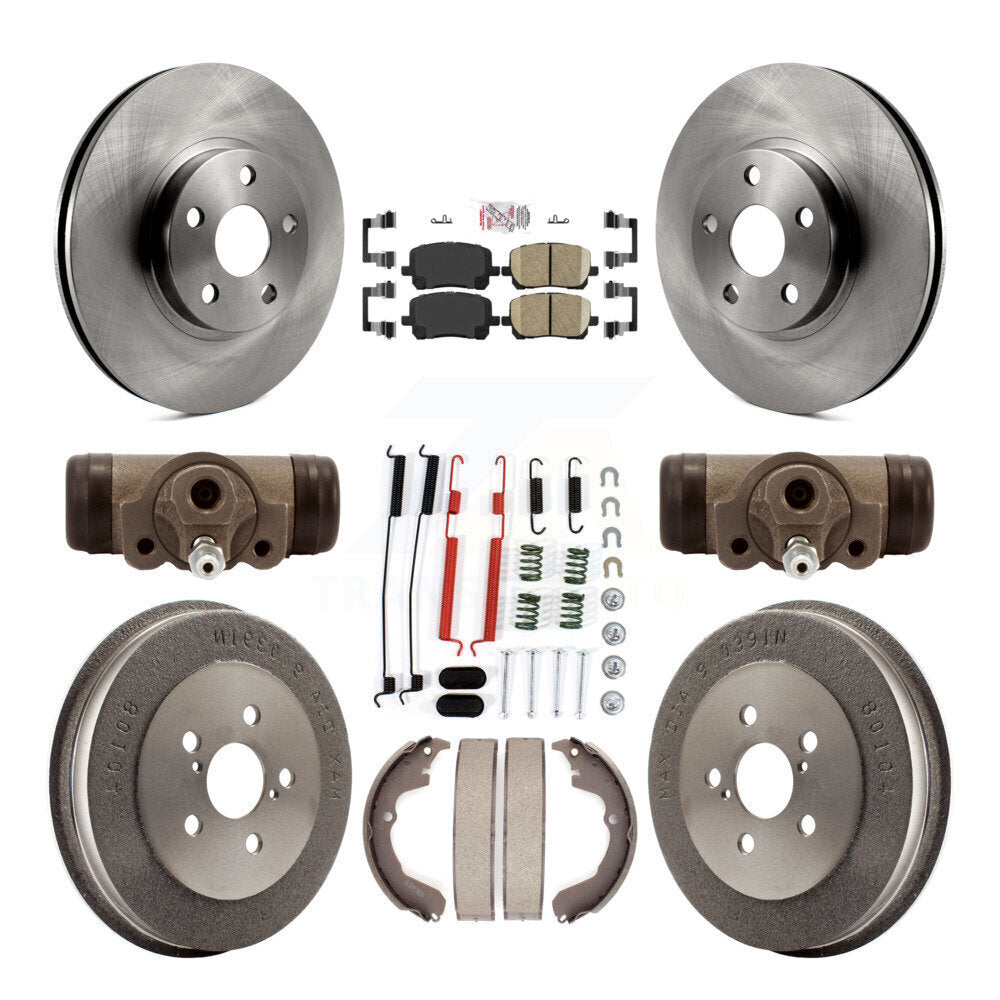 Transit Auto K8A-105511 Disc Brake Kit for 2006-2008 Pontiac Vibe, Toyota Matrix - Front and Rear product image