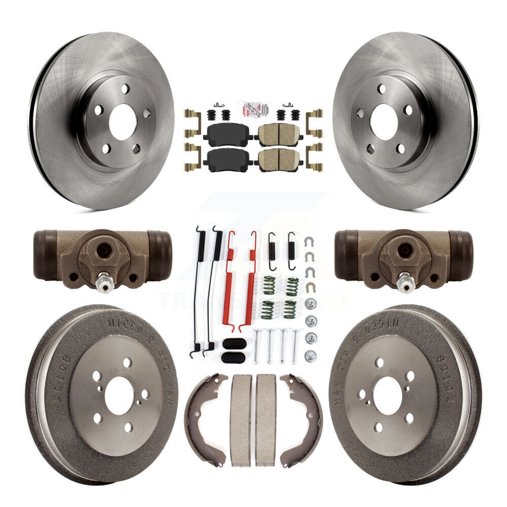 Transit Auto K8A-105512 Disc Brake Kit for 2006-2008 Pontiac Vibe, Toyota Matrix - Front and Rear product image