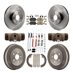 Transit Auto K8A-105512 Disc Brake Kit for 2006-2008 Pontiac Vibe, Toyota Matrix - Front and Rear product image