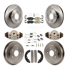 Transit Auto K8A-105513 Disc Brake Kit for 2012-2015 Honda Civic - Front and Rear product image