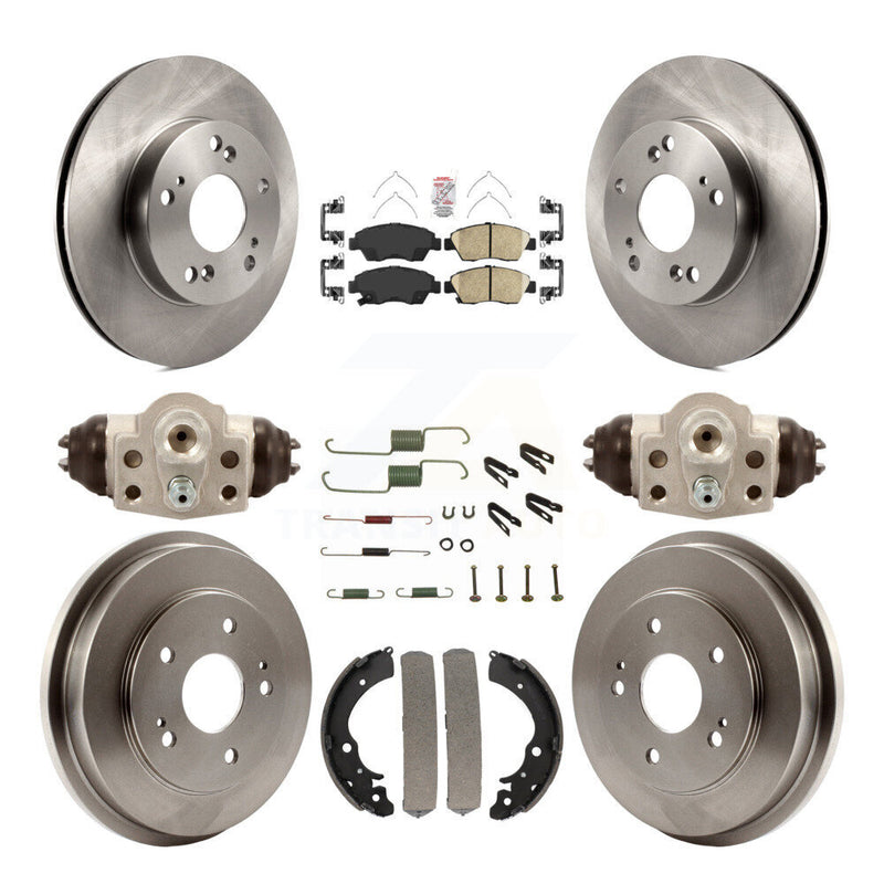 Transit Auto K8A-105513 Disc Brake Kit for 2012-2015 Honda Civic - Front and Rear product image
