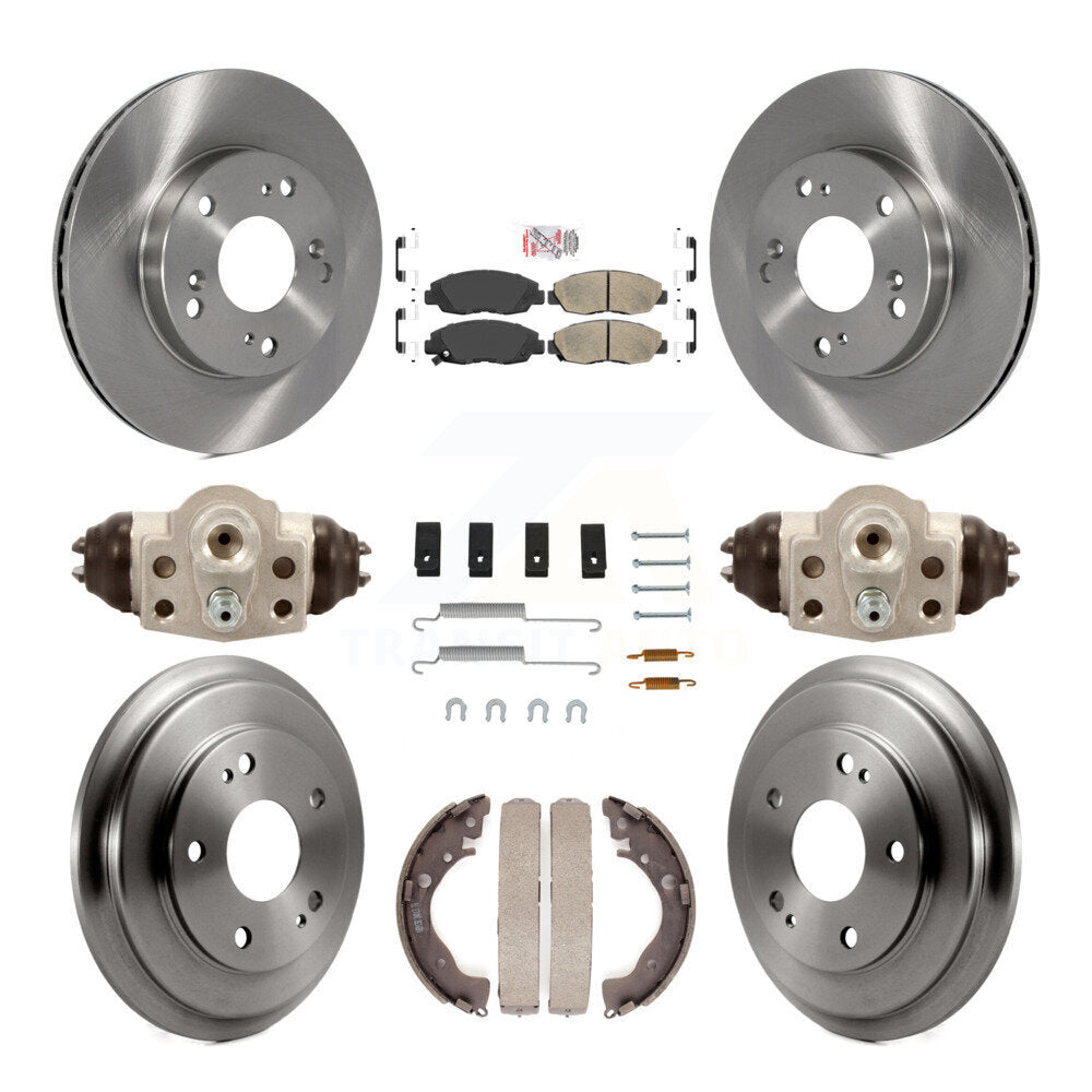Transit Auto K8A-105516 Disc Brake Kit for 2006-2011 Honda Civic - Front and Rear product image