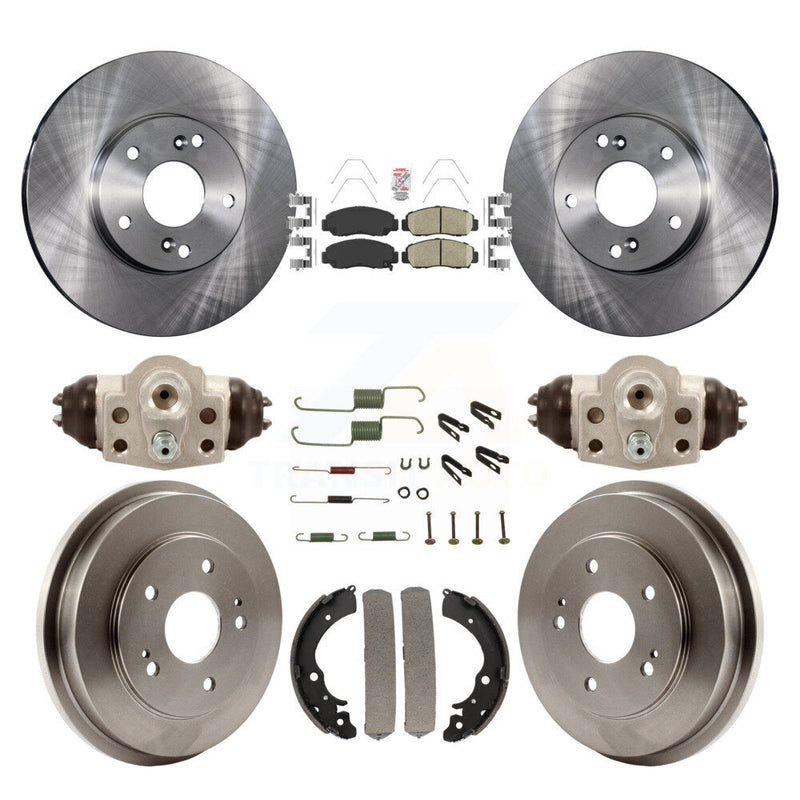 Transit Auto K8A-105519 Disc Brake Kit for 2006-2010 Honda Civic - Front and Rear product image