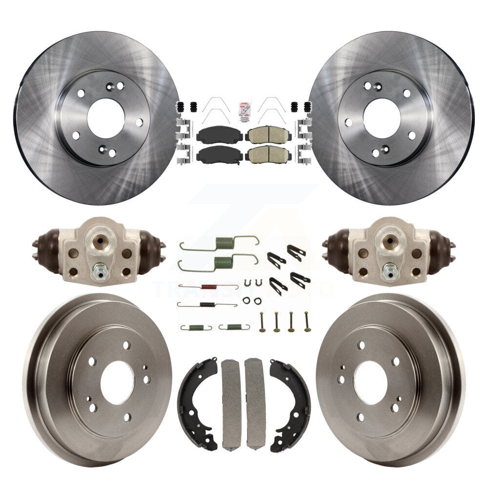 Transit Auto K8A-105520 Disc Brake Kit for 2006-2010 Honda Civic - Front and Rear product image