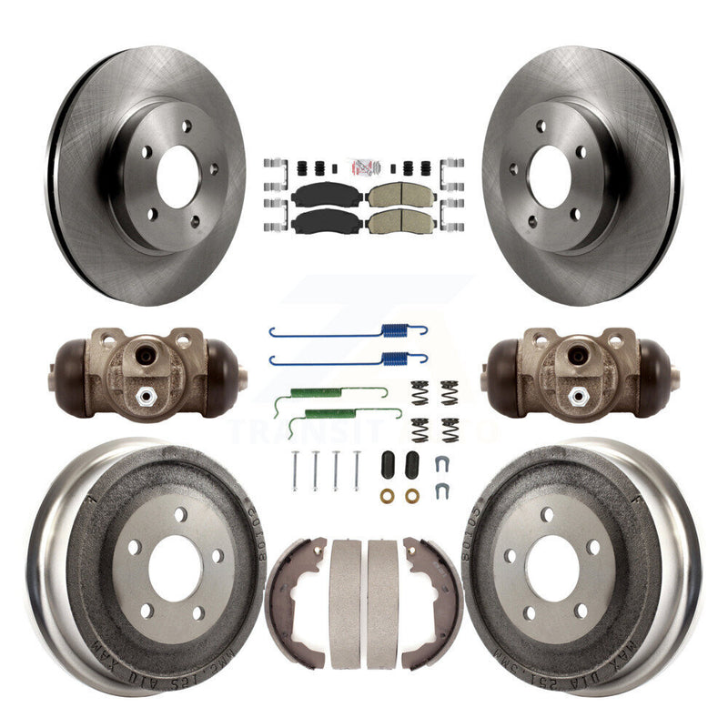 Transit Auto K8A-105526 Disc Brake Kit for 2003-2007 Pontiac Torrent, Chevrolet Equinox, Saturn Vue - Front and Rear product image
