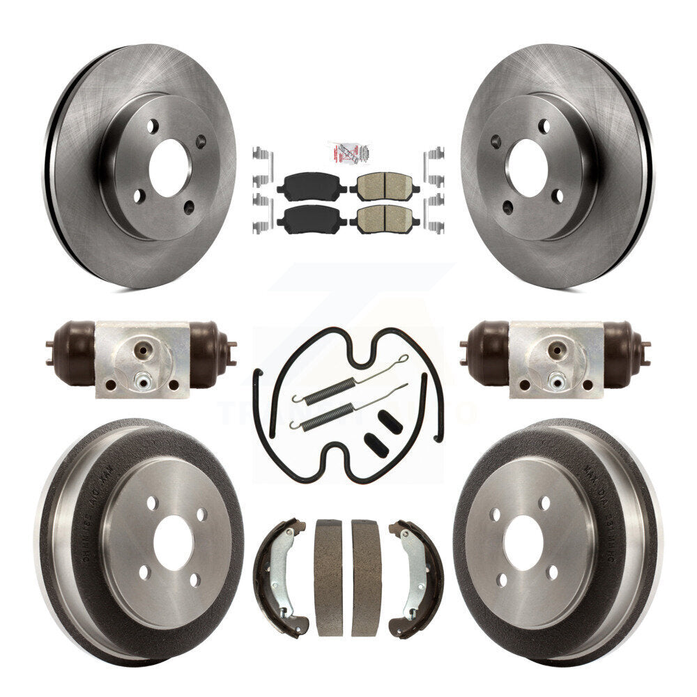 Transit Auto K8A-105531 Disc Brake Kit for 2003-2008 Pontiac G5, Chevrolet Cobalt, Pontiac Pursuit & more - Front and Rear product image