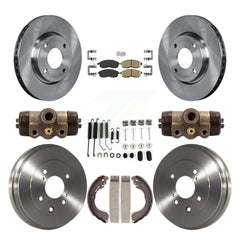Transit Auto K8A-105541 Disc Brake Kit for 2007-2014 Nissan Cube, Nissan Sentra - Front and Rear product image