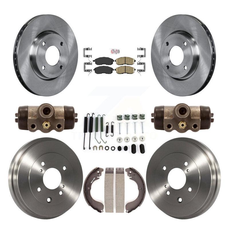 Transit Auto K8A-105541 Disc Brake Kit for 2007-2014 Nissan Cube, Nissan Sentra - Front and Rear product image