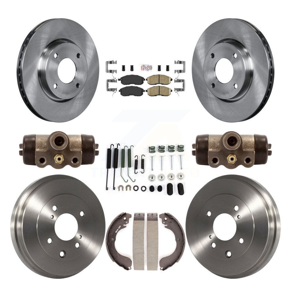 Transit Auto K8A-105542 Disc Brake Kit for 2007-2014 Nissan Cube, Nissan Sentra - Front and Rear product image