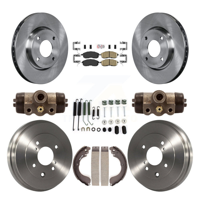 Transit Auto K8A-105542 Disc Brake Kit for 2007-2014 Nissan Cube, Nissan Sentra - Front and Rear product image