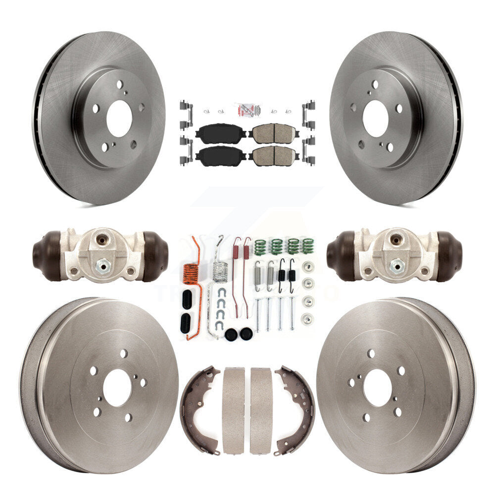 Transit Auto K8A-105544 Disc Brake Kit for 2004-2010 Toyota Sienna - Front and Rear product image
