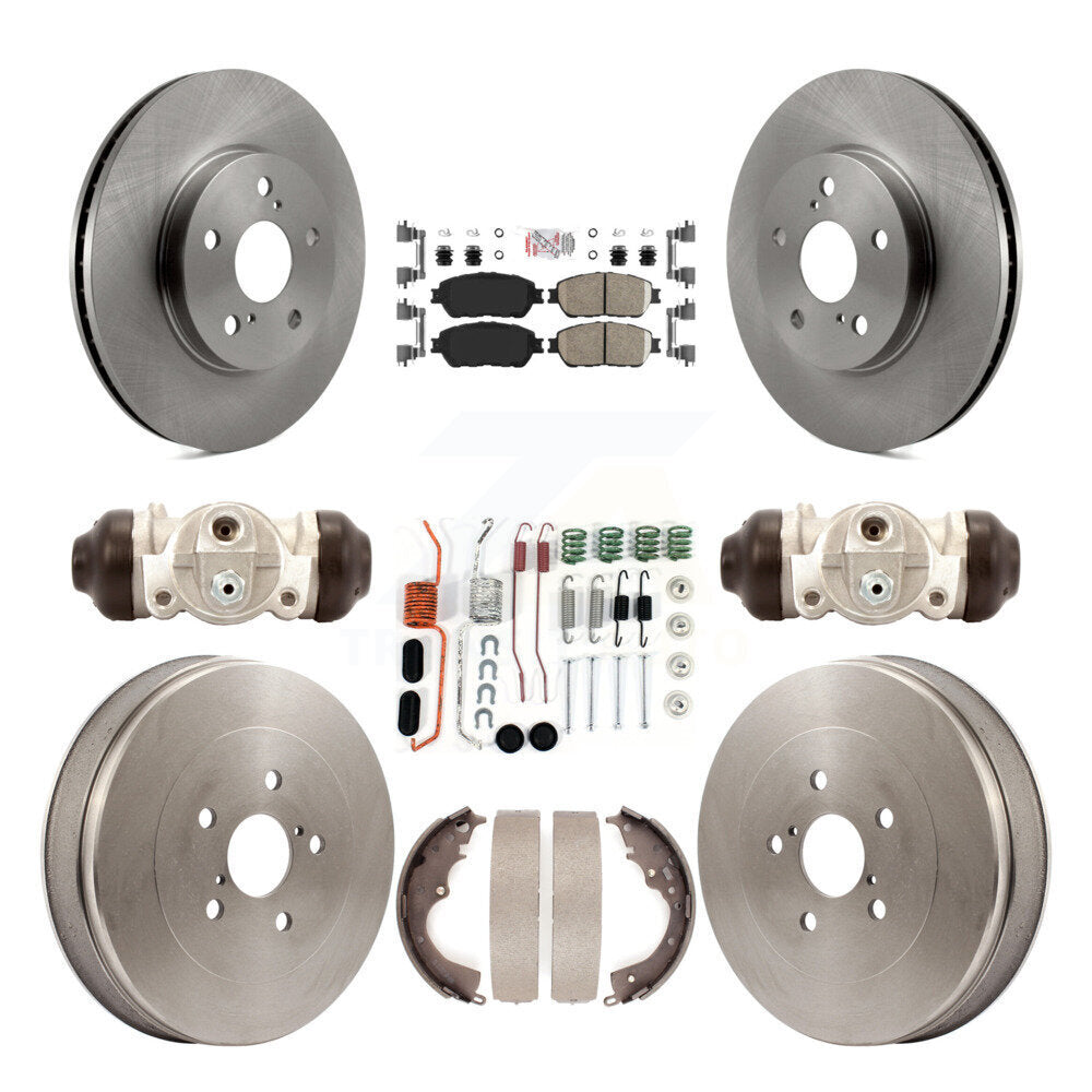 Transit Auto K8A-105545 Disc Brake Kit for 2004-2010 Toyota Sienna - Front and Rear product image