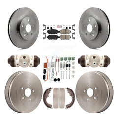 Transit Auto K8A-105545 Disc Brake Kit for 2004-2010 Toyota Sienna - Front and Rear product image