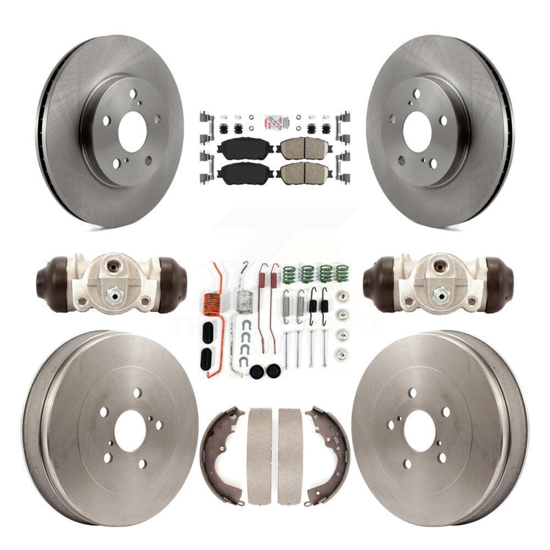Transit Auto K8A-105545 Disc Brake Kit for 2004-2010 Toyota Sienna - Front and Rear product image