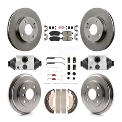 Transit Auto K8A-105553 Disc Brake Kit for 2011-2019 Ford Fiesta - Front and Rear product image