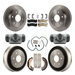 Transit Auto K8A-105568 Disc Brake Kit for 2005-2007 Chevrolet Silverado 1500, Chevrolet Silverado 1500 Classic, GMC Sierra 1500 - Front and Rear product image