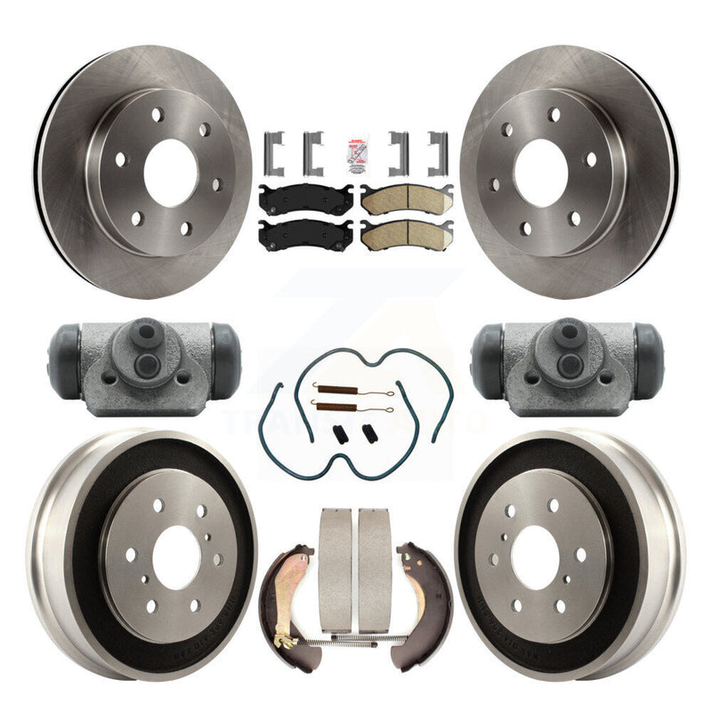 Transit Auto K8A-105568 Disc Brake Kit for 2005-2007 Chevrolet Silverado 1500, Chevrolet Silverado 1500 Classic, GMC Sierra 1500 - Front and Rear product image