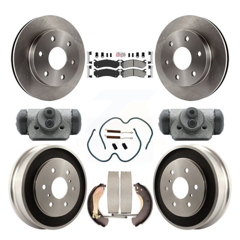 Transit Auto K8A-105570 Disc Brake Kit for 2005-2007 Chevrolet Silverado 1500, Chevrolet Silverado 1500 Classic, GMC Sierra 1500 - Front and Rear product image