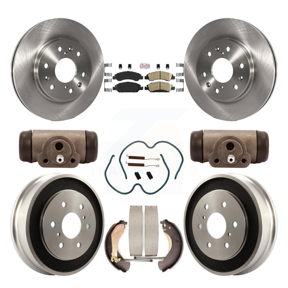 Transit Auto K8A-105575 Disc Brake Kit for 2005-2008 Chevrolet Silverado 1500, GMC Sierra 1500, Chevrolet Silverado 1500 Classic - Front and Rear product image