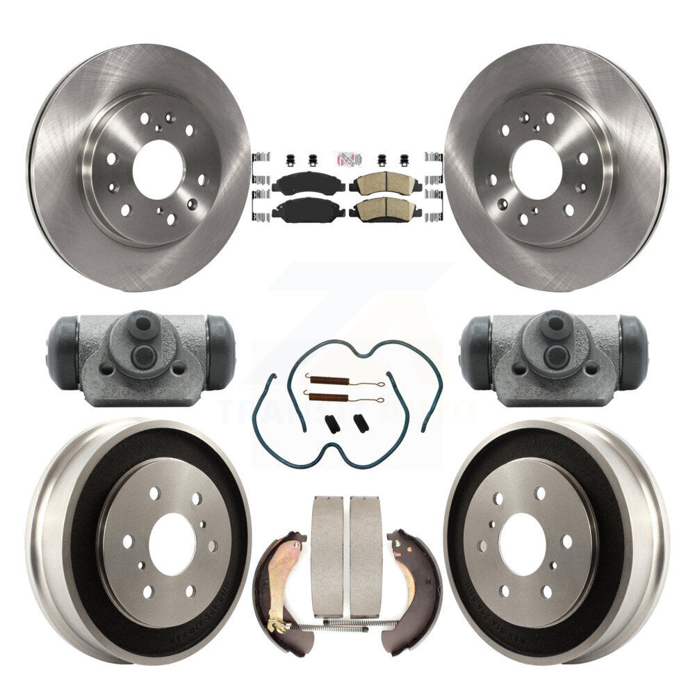 Transit Auto K8A-105576 Disc Brake Kit for 2005-2008 Chevrolet Silverado 1500, GMC Sierra 1500, Chevrolet Silverado 1500 Classic - Front and Rear product image
