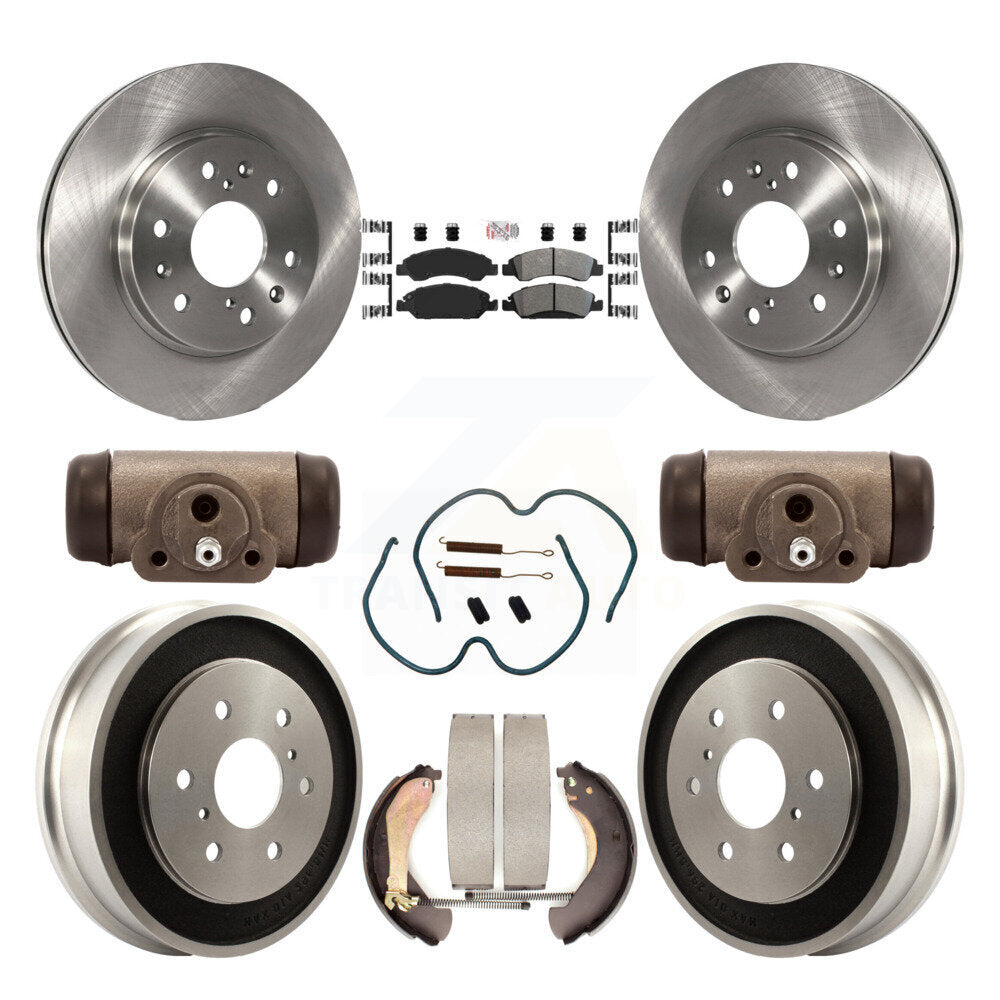 Transit Auto K8A-105579 Disc Brake Kit for 2005-2008 Chevrolet Silverado 1500, GMC Sierra 1500, Chevrolet Silverado 1500 Classic - Front and Rear product image
