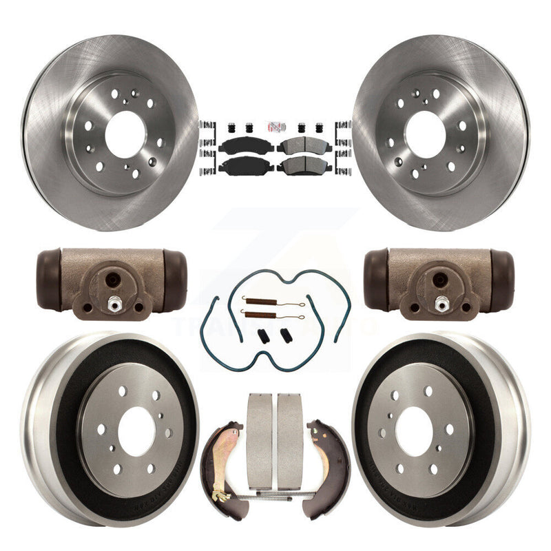 Transit Auto K8A-105579 Disc Brake Kit for 2005-2008 Chevrolet Silverado 1500, GMC Sierra 1500, Chevrolet Silverado 1500 Classic - Front and Rear product image