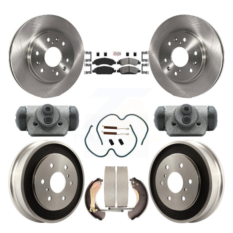Transit Auto K8A-105580 Disc Brake Kit for 2005-2008 Chevrolet Silverado 1500, GMC Sierra 1500, Chevrolet Silverado 1500 Classic - Front and Rear product image