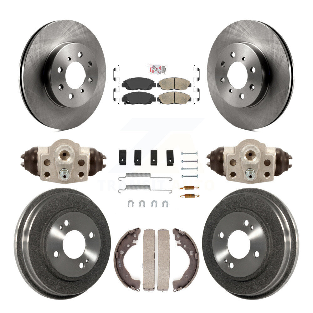 Transit Auto K8A-105582 Disc Brake Kit for 2010-2014 Honda Insight - Front and Rear product image