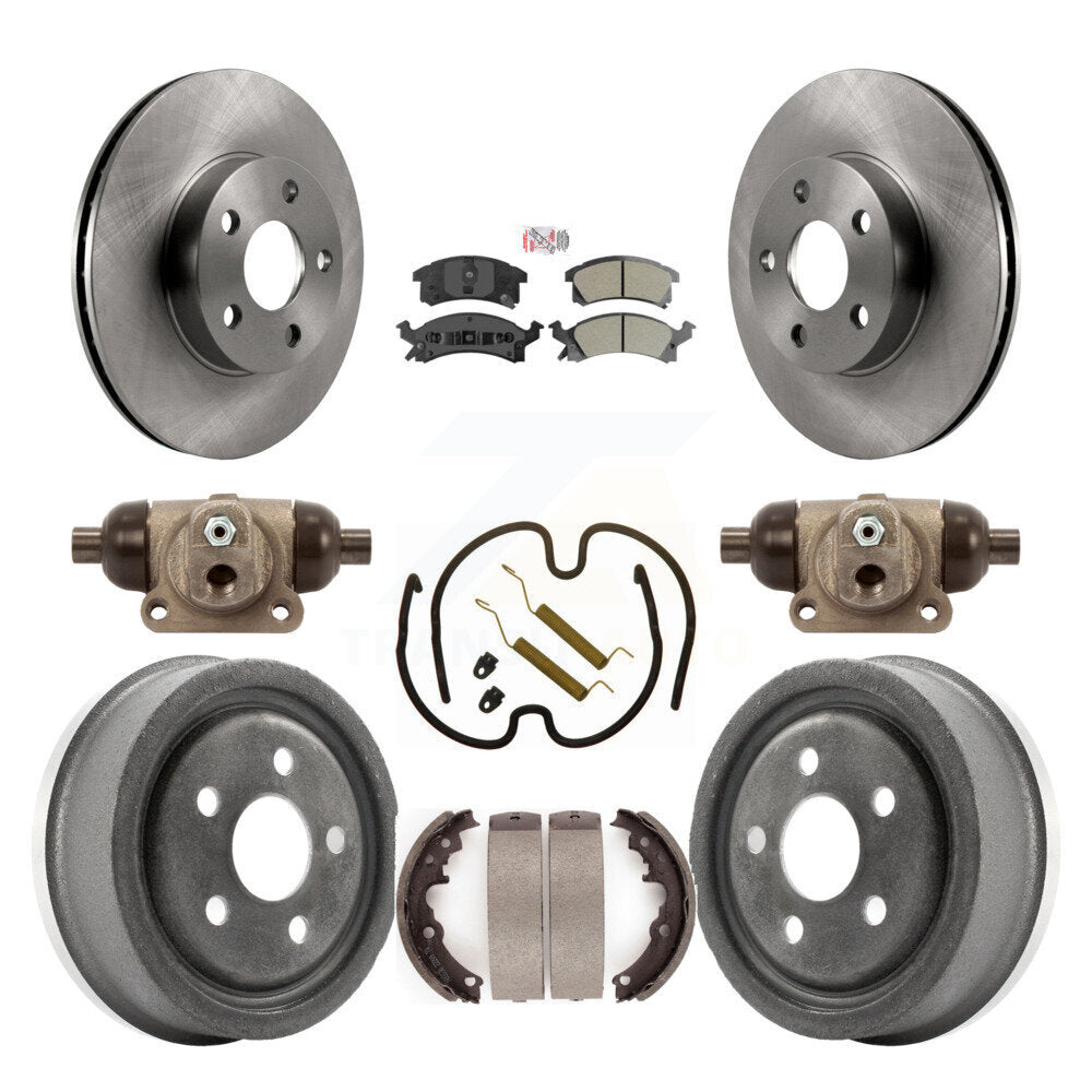 Transit Auto K8A-105597 Disc Brake Kit for 1996-1998 Pontiac Sunfire - Front and Rear product image