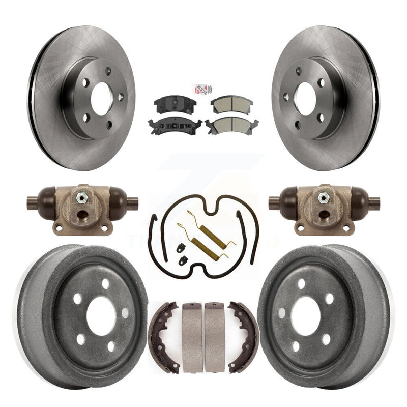 Transit Auto K8A-105597 Disc Brake Kit for 1996-1998 Pontiac Sunfire - Front and Rear product image