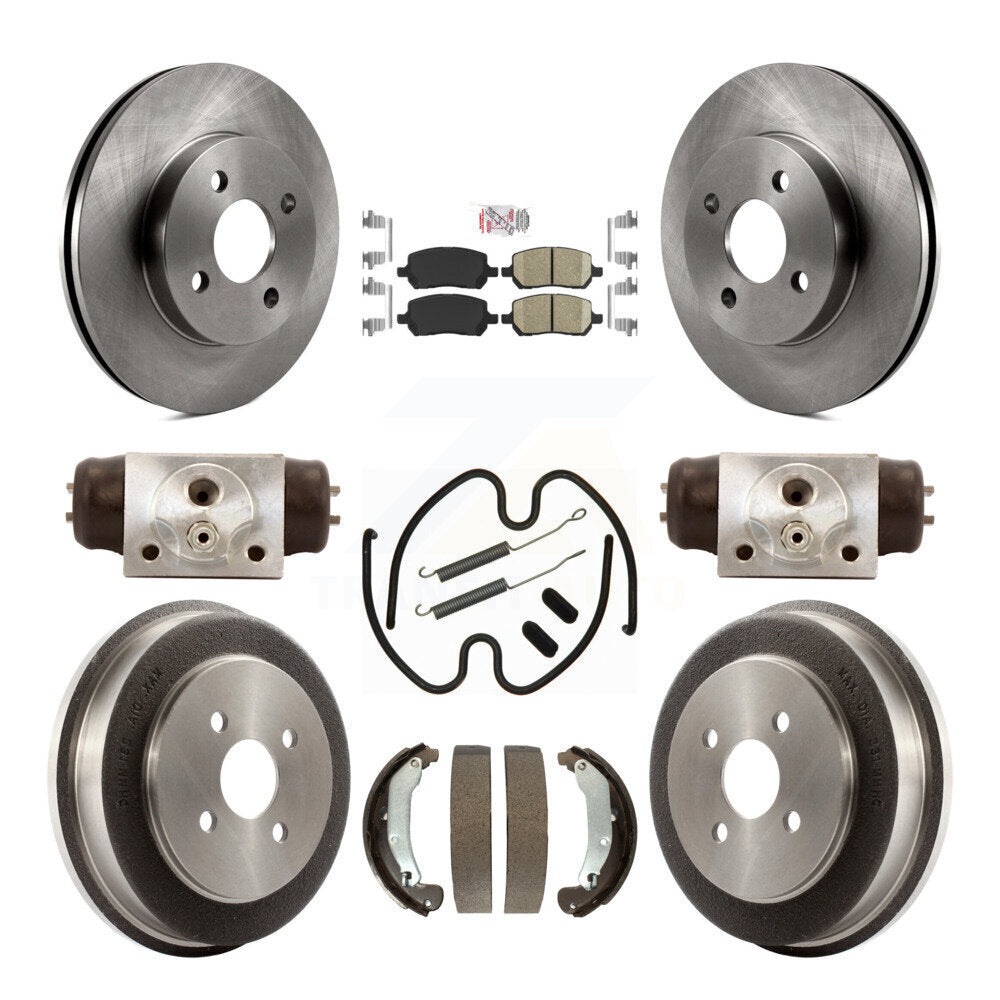 Transit Auto K8A-105598 Disc Brake Kit for 2003 Saturn Ion - Front and Rear product image