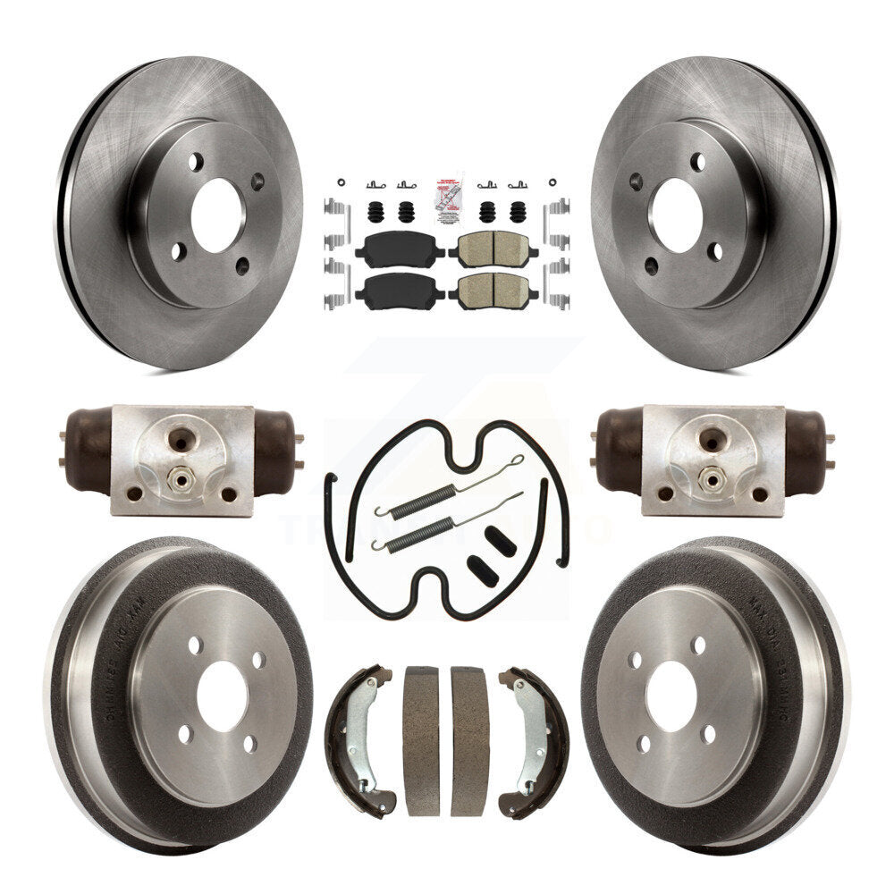 Transit Auto K8A-105599 Disc Brake Kit for 2003 Saturn Ion - Front and Rear product image