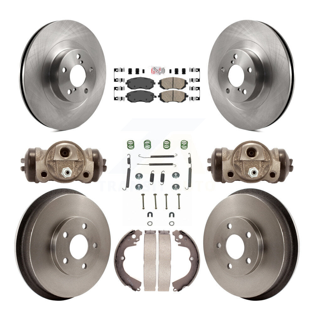 Transit Auto K8A-105609 Disc Brake Kit for 2003-2008 Subaru Forester, Subaru Impreza - Front and Rear product image