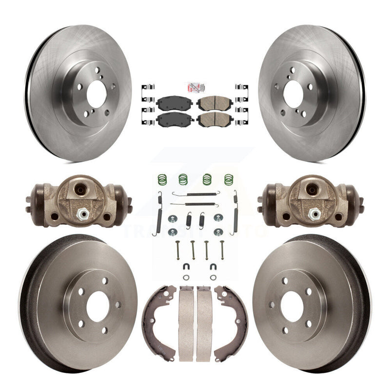 Transit Auto K8A-105610 Disc Brake Kit for 2003-2008 Subaru Forester, Subaru Impreza - Front and Rear product image