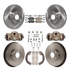 Transit Auto K8A-105613 Disc Brake Kit for 2002-2003 Subaru Impreza - Front and Rear product image
