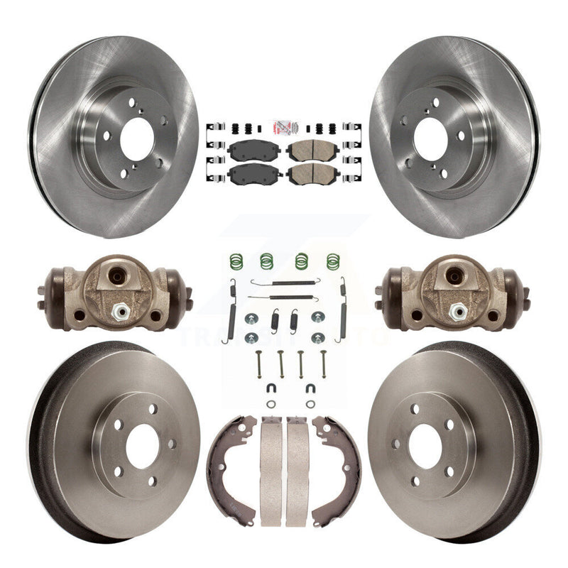 Transit Auto K8A-105613 Disc Brake Kit for 2002-2003 Subaru Impreza - Front and Rear product image