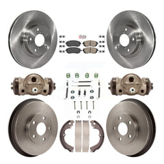 Transit Auto K8A-105614 Disc Brake Kit for 2002-2003 Subaru Impreza - Front and Rear product image