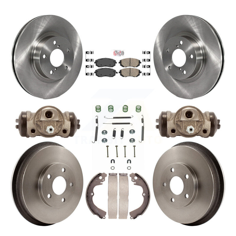 Transit Auto K8A-105614 Disc Brake Kit for 2002-2003 Subaru Impreza - Front and Rear product image
