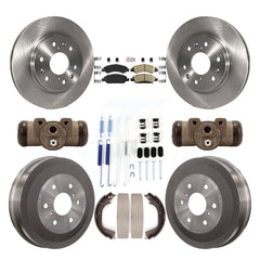 Transit Auto K8A-105620 Disc Brake Kit for 2010-2013 Chevrolet Silverado 1500, GMC Sierra 1500 - Front and Rear product image