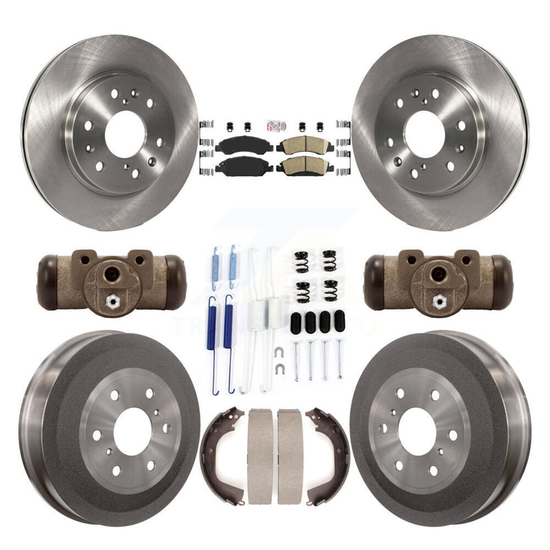 Transit Auto K8A-105620 Disc Brake Kit for 2010-2013 Chevrolet Silverado 1500, GMC Sierra 1500 - Front and Rear product image
