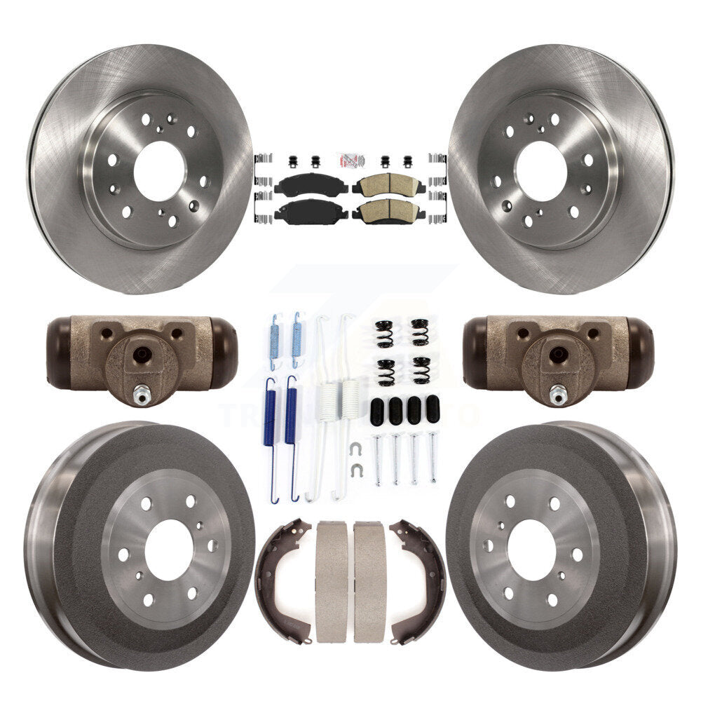 Transit Auto K8A-105621 Disc Brake Kit for 2010-2013 Chevrolet Silverado 1500, GMC Sierra 1500 - Front and Rear product image