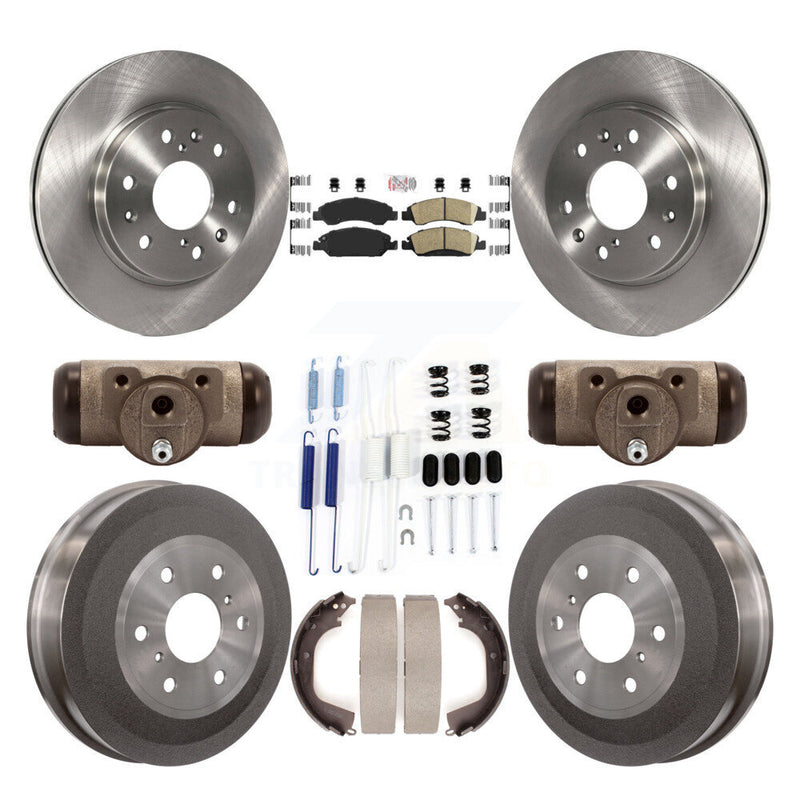 Transit Auto K8A-105621 Disc Brake Kit for 2010-2013 Chevrolet Silverado 1500, GMC Sierra 1500 - Front and Rear product image