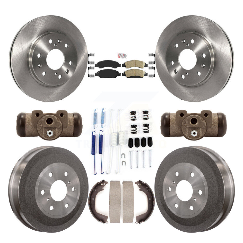 Transit Auto K8A-105622 Disc Brake Kit for 2010-2013 Chevrolet Silverado 1500, GMC Sierra 1500 - Front and Rear product image