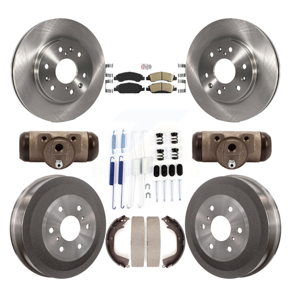 Transit Auto K8A-105623 Disc Brake Kit for 2010-2013 Chevrolet Silverado 1500, GMC Sierra 1500 - Front and Rear product image