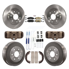 Transit Auto K8A-105623 Disc Brake Kit for 2010-2013 Chevrolet Silverado 1500, GMC Sierra 1500 - Front and Rear product image