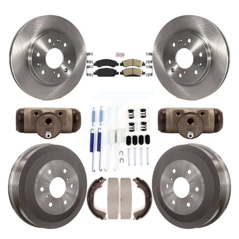Transit Auto K8A-105623 Disc Brake Kit for 2010-2013 Chevrolet Silverado 1500, GMC Sierra 1500 - Front and Rear product image
