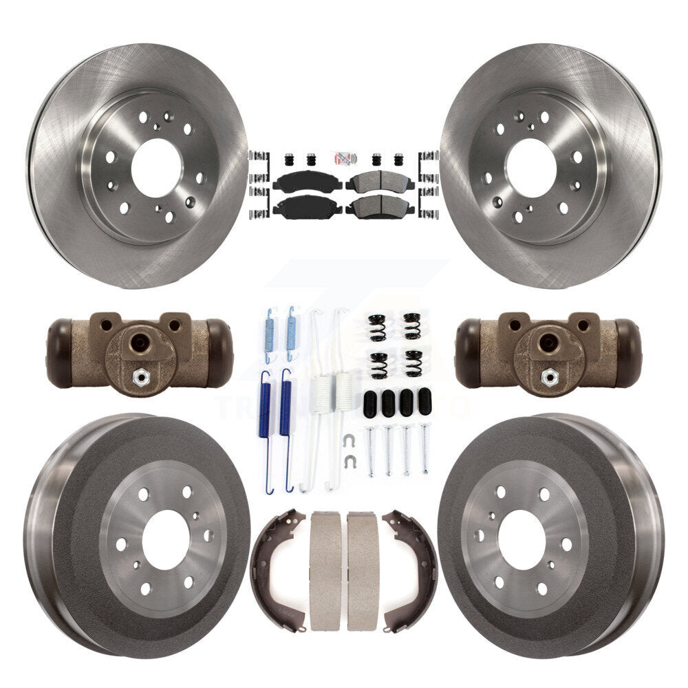 Transit Auto K8A-105624 Disc Brake Kit for 2010-2013 Chevrolet Silverado 1500, GMC Sierra 1500 - Front and Rear product image