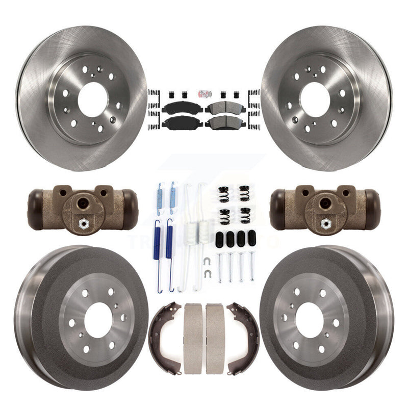 Transit Auto K8A-105624 Disc Brake Kit for 2010-2013 Chevrolet Silverado 1500, GMC Sierra 1500 - Front and Rear product image